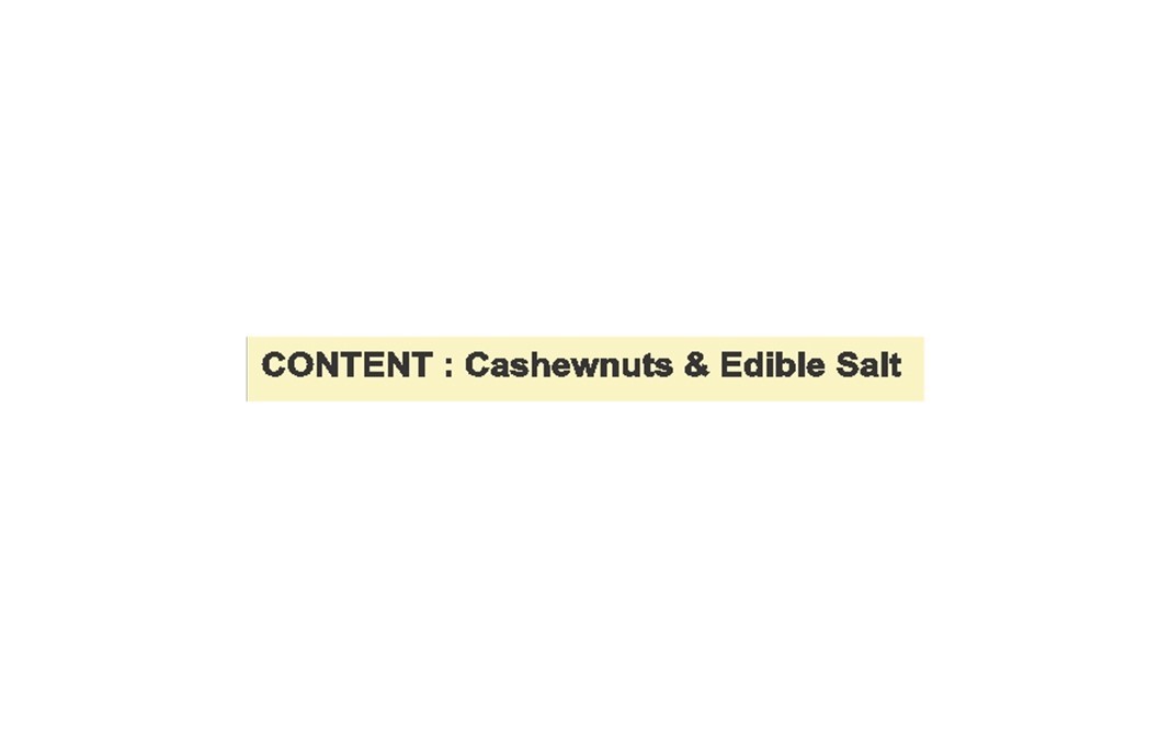 D'nature Fresh Roasted & Salted Cashewnuts    Pack  200 grams